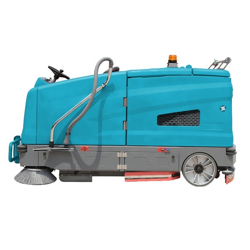 Products with CE certification,Top-Rated Diesel oil Street Sweeper and Scrubber Combo Municipal Road Clean-up Vehicle