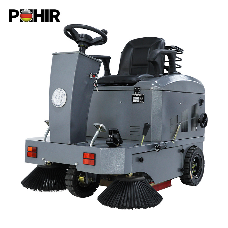 Floor Sweeper Washing cleaning Machine New Ride-on Battery Electric Operated Road Floor Sweepers