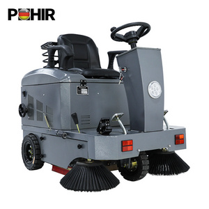 Floor Sweeper Washing cleaning Machine New Ride-on Battery Electric Operated Road Floor Sweepers