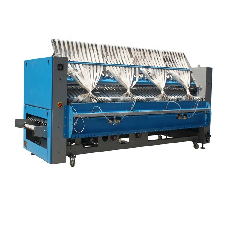 Automatic folding machine for hotel linen  Laundry sheet folder