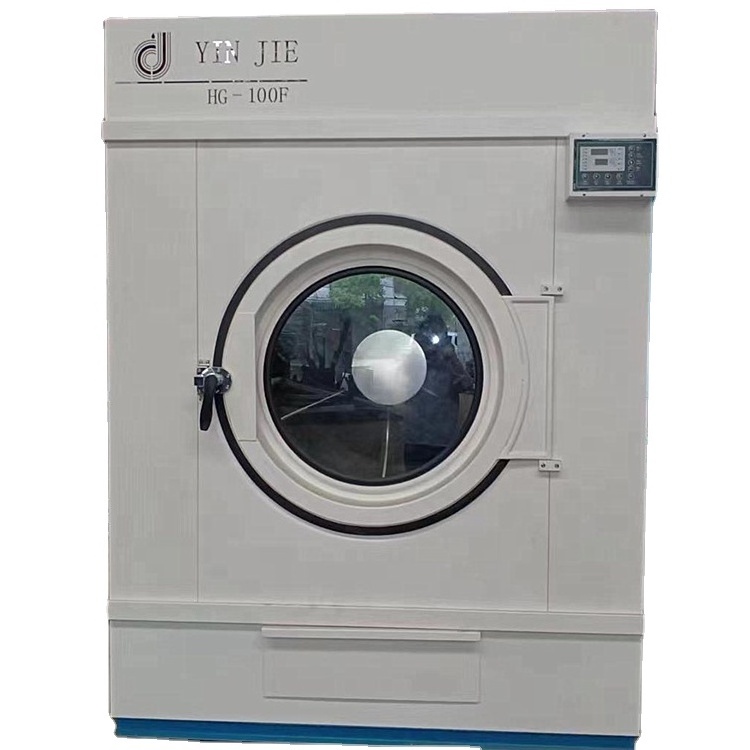 Industrial laundry washing machines and drying machines