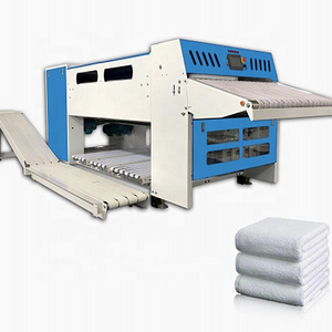 High performance bath towel auto folding machine commercial laundry equipment cotton face towel folder