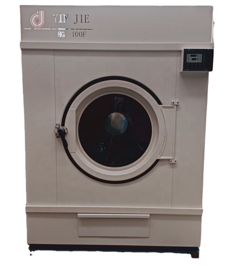 Industrial laundry washing machines and drying machines