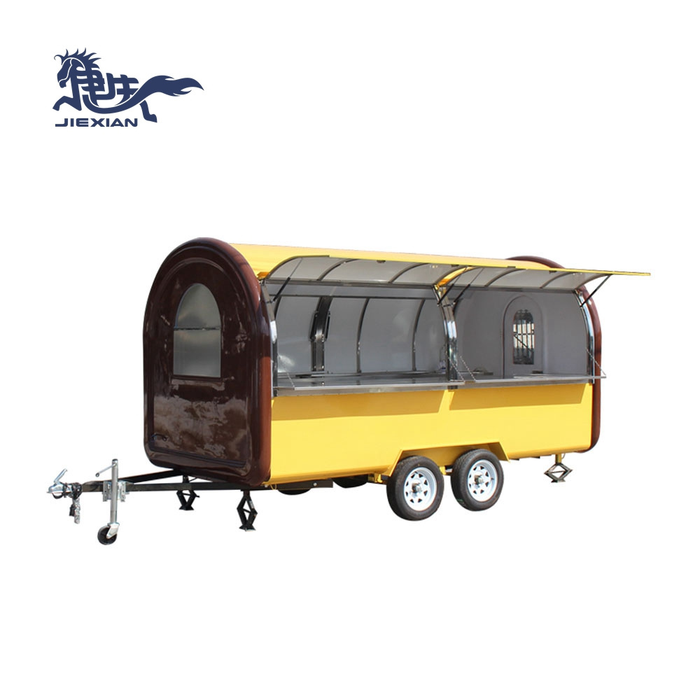 JX-FR350W Mobile kitchen cart used mobile kitchen trailers food cart manufacturer mobile kitchen caravan