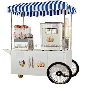 JX-FB230 Fast food truck Bike mobile food cart / Coffee vending bike