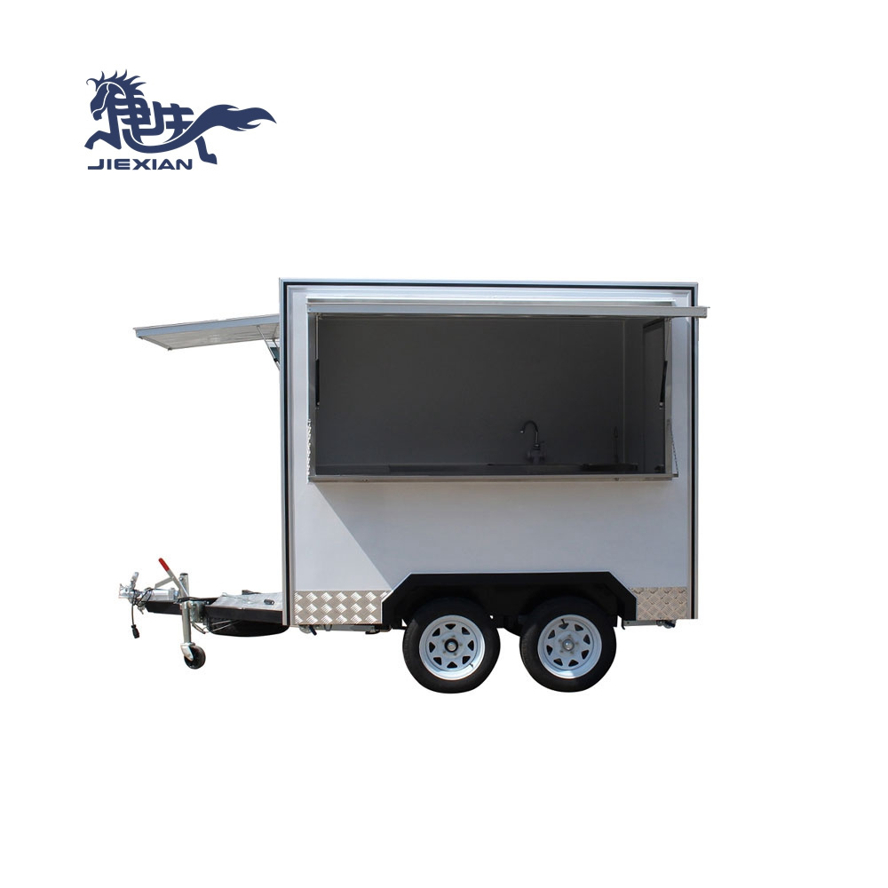 JX-FS250 Food Truck with Full Kitchen Pizza Trailer Mobile Food Truck with Pizza Oven