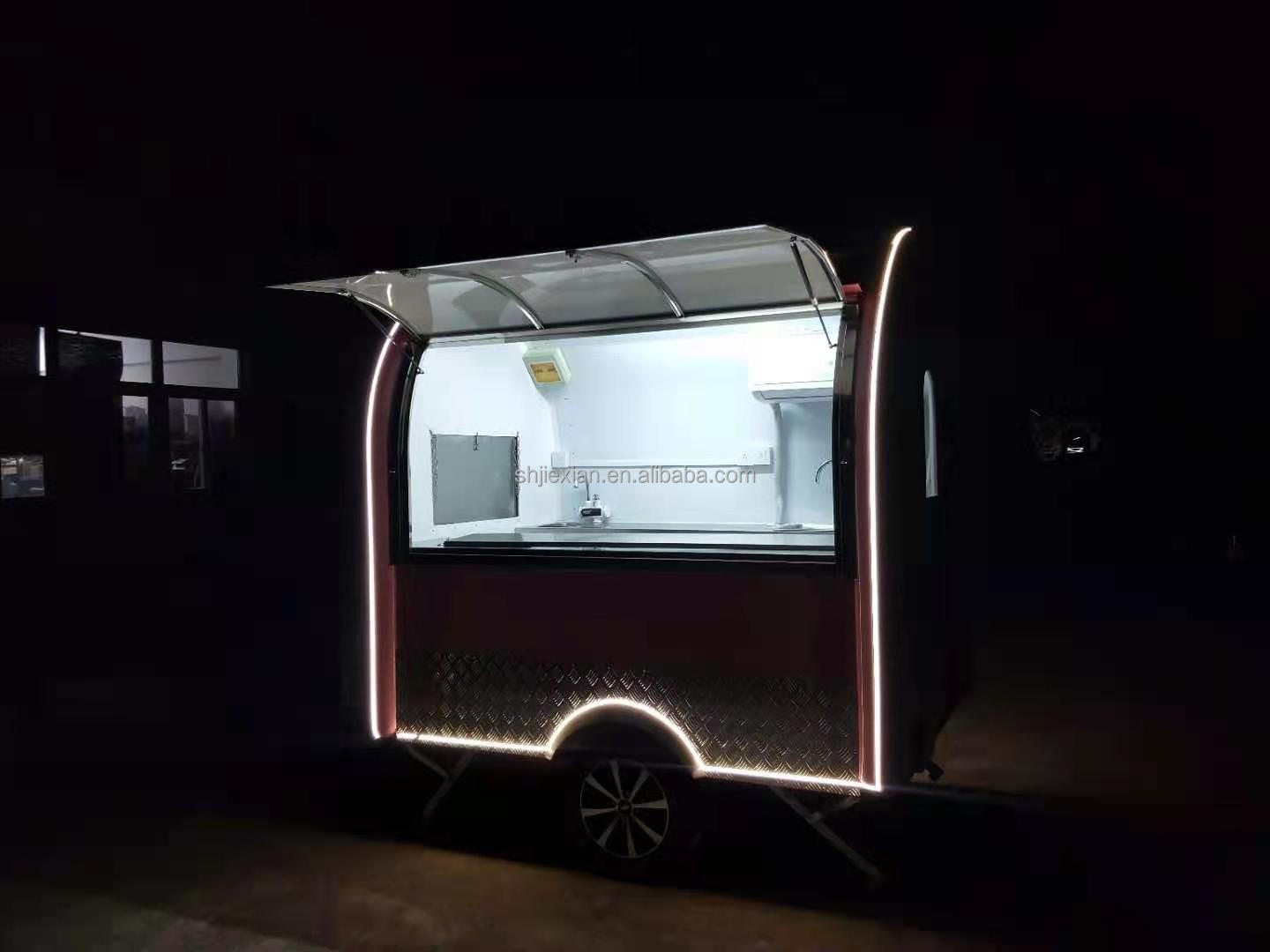 JX-FR220B Mobile food truck cart japanese food cart food truck for sale