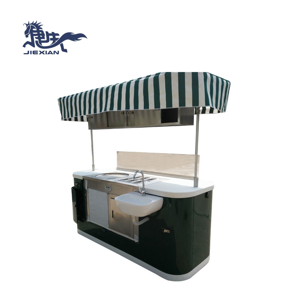 JX-IC200 Bigger Freezer bike ice cream cart bicycle for sale vending coconut express cart push