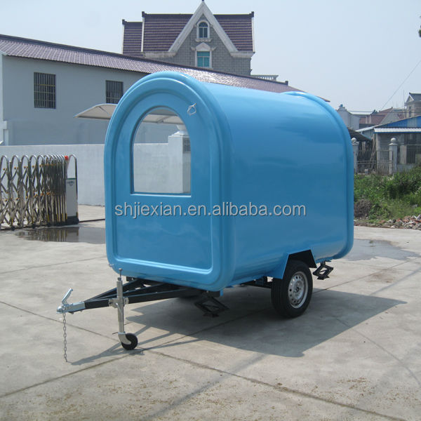 JX-FR220B Customized mobile coffee trailer car juice stall/food truck mobile food trailer