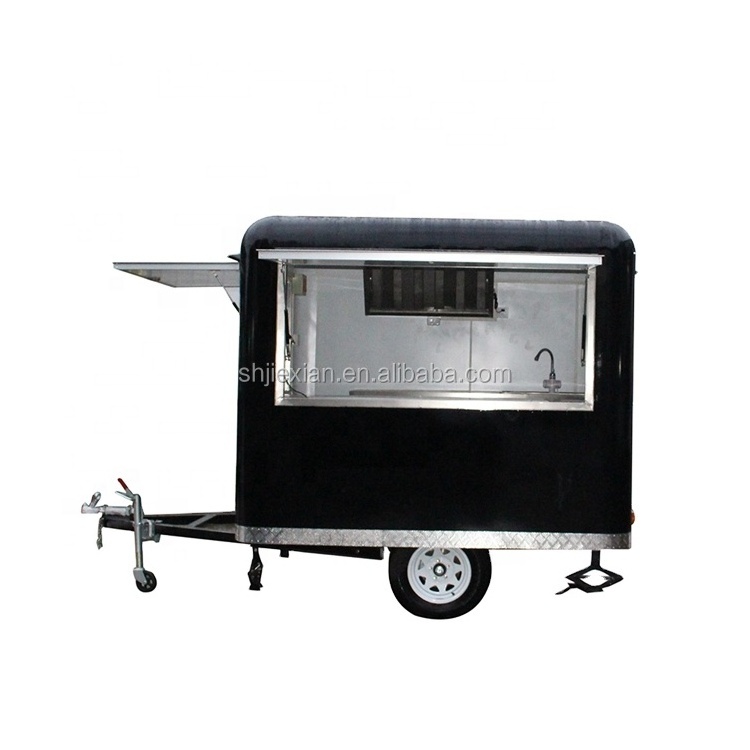 JX-FS250R mobile bbq trailer mobile food car for sale pizza truck food cart mobile catering truck food trailer with kitchen