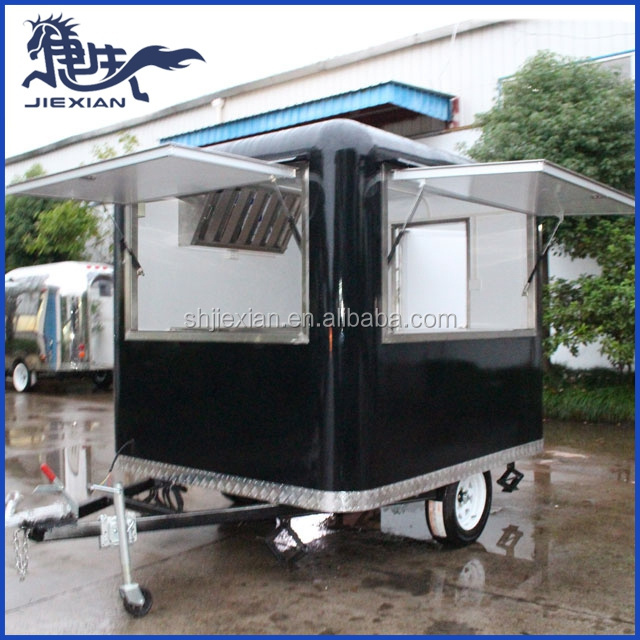 JX-FS250R mobile bbq trailer mobile food car for sale pizza truck food cart mobile catering truck food trailer with kitchen