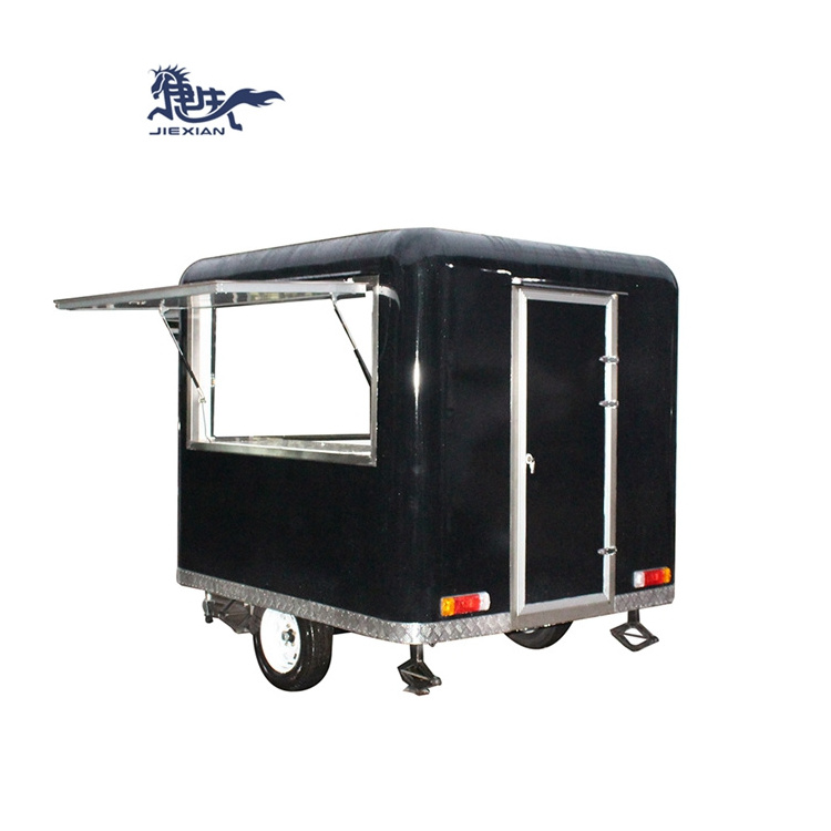 JX-FS250R mobile bbq trailer mobile food car for sale pizza truck food cart mobile catering truck food trailer with kitchen