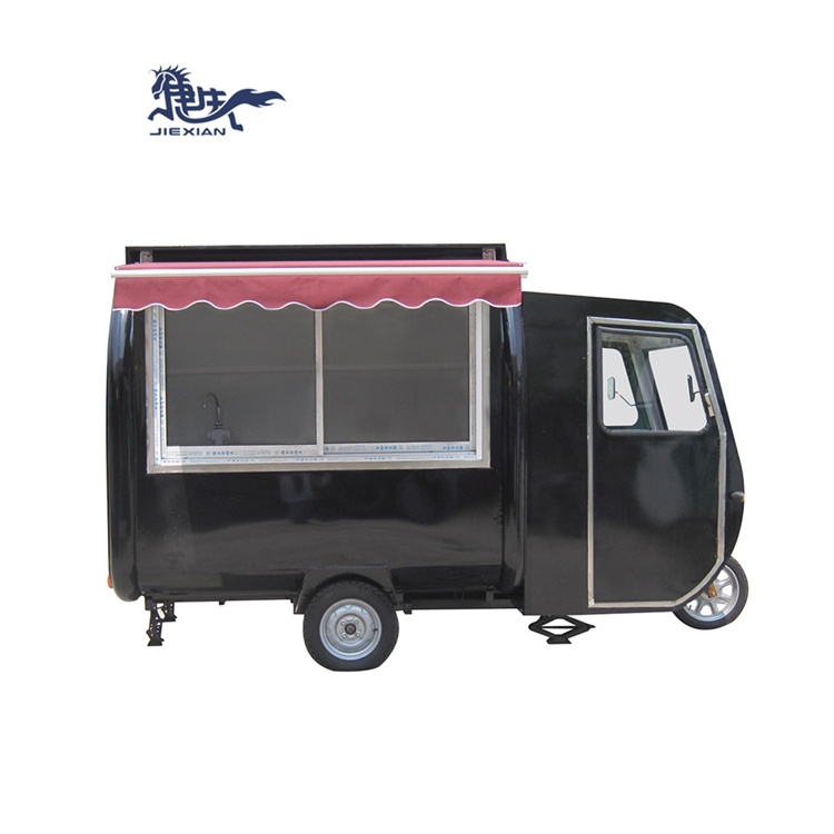 JX-FR220GH Hot sale Mobile multifunctional Street food Snack car/fast food van/electric food truck