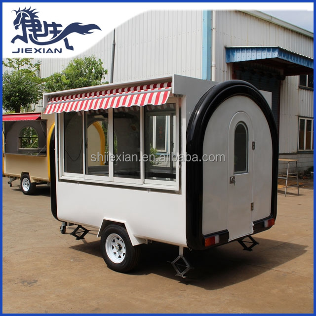 CE ISO approved Professional vending cart for Hot Dog, BBQ, Ice cream, Popcorn, Pizza, Coffee. Mobile food trailer for sale