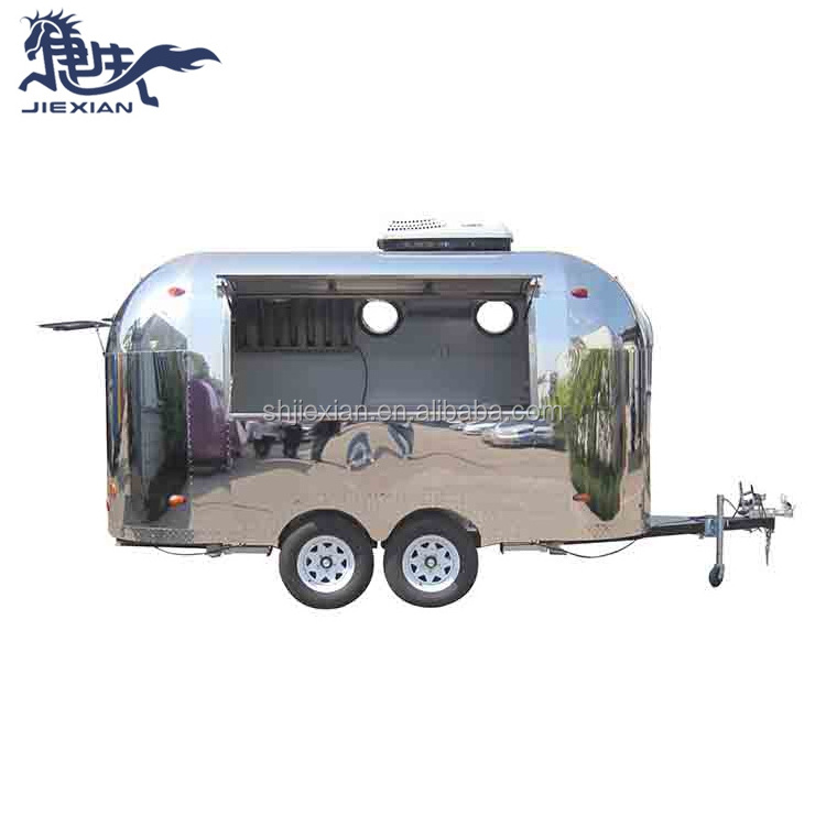 JX-BT400 New mobile sushi food truck price with frozen yogurt machine mobile food cart