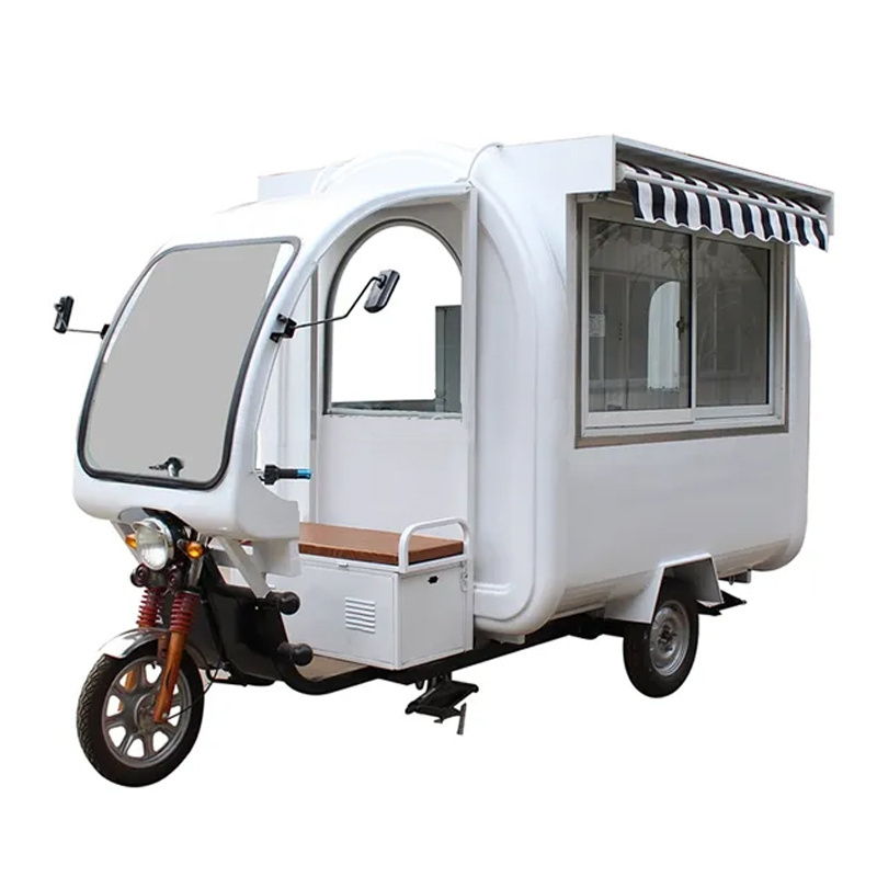 JX-FR220GH Shanghai Jiexian Hot dog food cart/ Retro Coffee bike /street mobile coffee trike shop