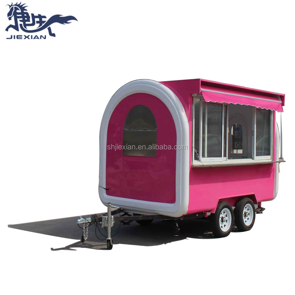 JX-FR300WH China manufacturer produces food trailer mobile food baked potato cart