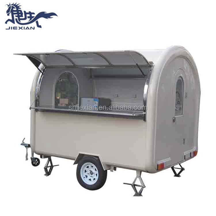 JX-FR250W Coffee bike food cart for sale frozen mobile food truck made in china