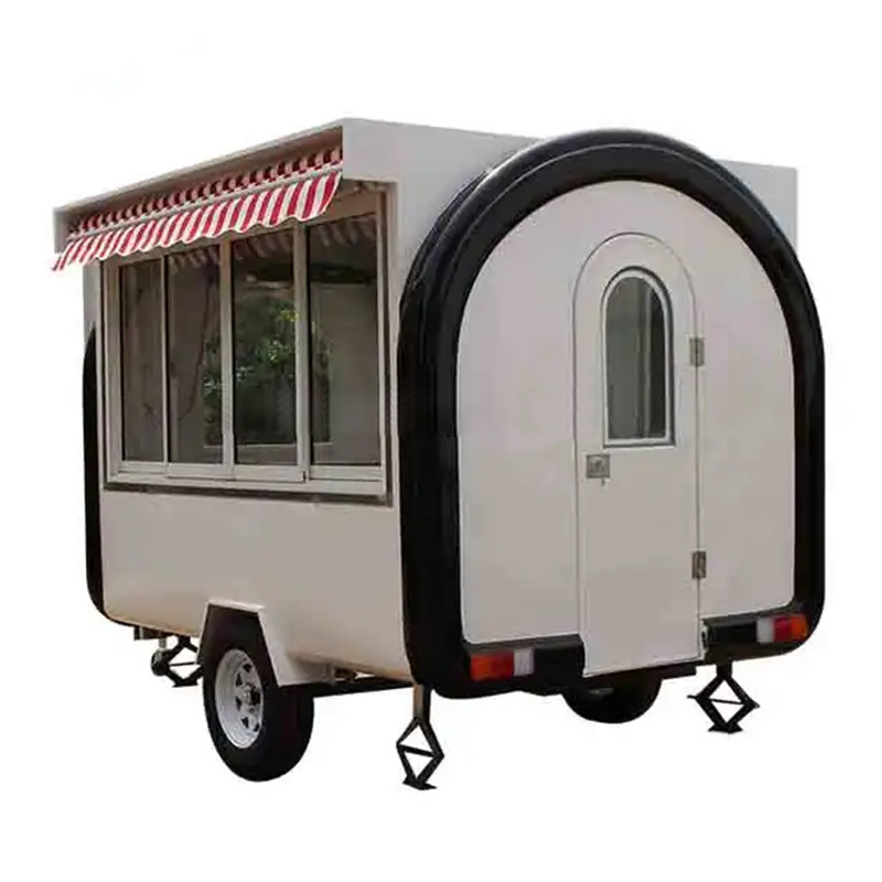 CE ISO approved Professional vending cart for Hot Dog, BBQ, Ice cream, Popcorn, Pizza, Coffee. Mobile food trailer for sale