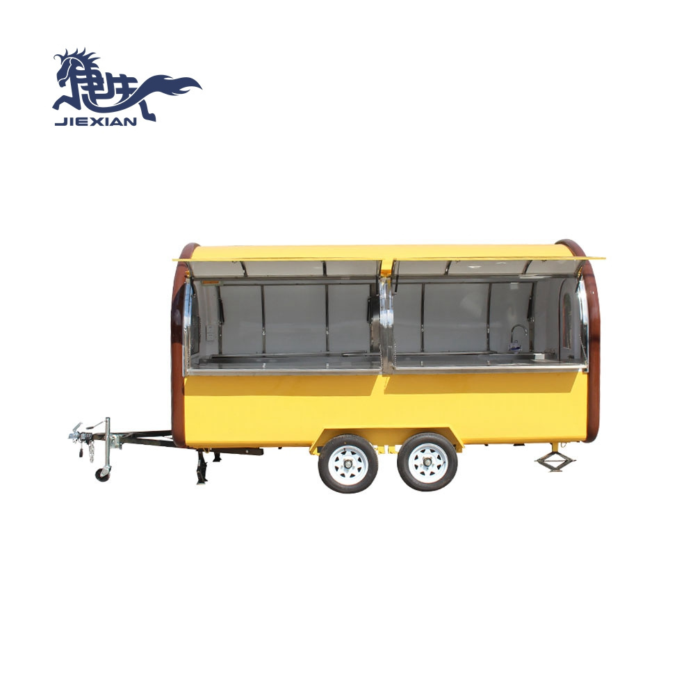 JX-FR350W Mobile kitchen cart used mobile kitchen trailers food cart manufacturer mobile kitchen caravan