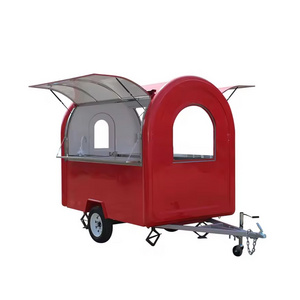 JX-FR250J cheap china mobile kitchen ice cream bike street deep fryer fast food vending cart/bbq and food trailer for sale