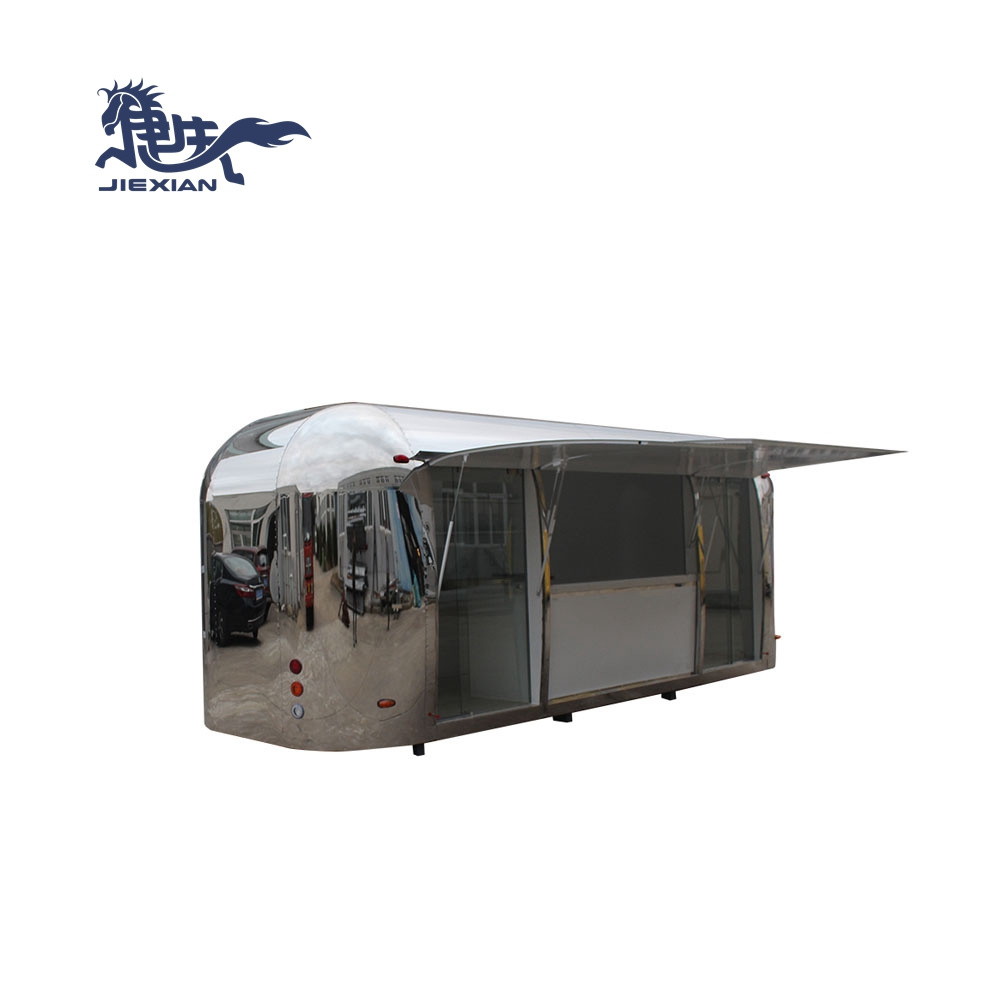 JX-BT600A Mobile Food Kiosk/ Mobile Coffee Shop With Wheels Design/ Pizza Food Cart For Sale