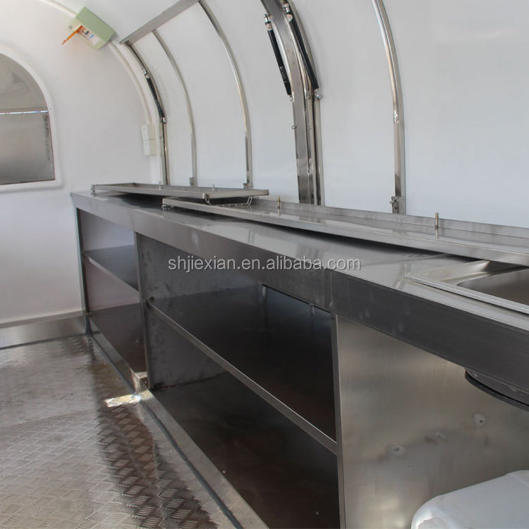 JX-FR350W Mobile kitchen cart used mobile kitchen trailers food cart manufacturer mobile kitchen caravan