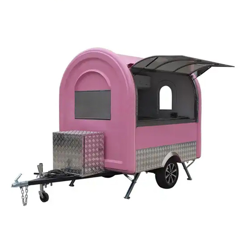 JX-FR220B Mobile food truck cart japanese food cart food truck for sale