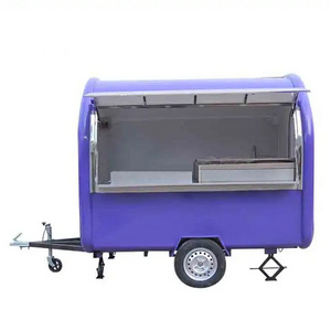 JX-FR250W Hot Selling Street Vending Carts/ Food trucks for sale in china Mobile Fast Kiosk/ Europe Fast Mobile Food Trailer