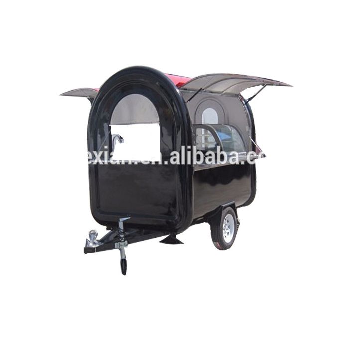 JX-FR220J Shanghai Jiexian mobile bar trailers shaved ice cart food truck for sale europe