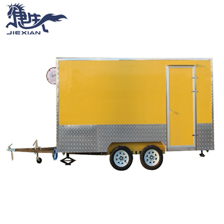 JX-FS350 Commercial carrelli fast food usati/Slush Sale Food Truck/Taco Grill Trailer