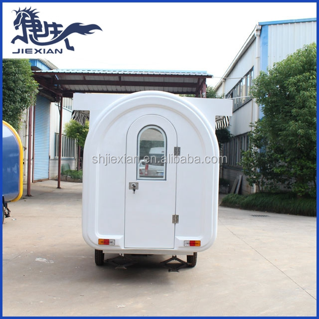 JX-FR220GH 3 wheel electric tricycle food truck for sale