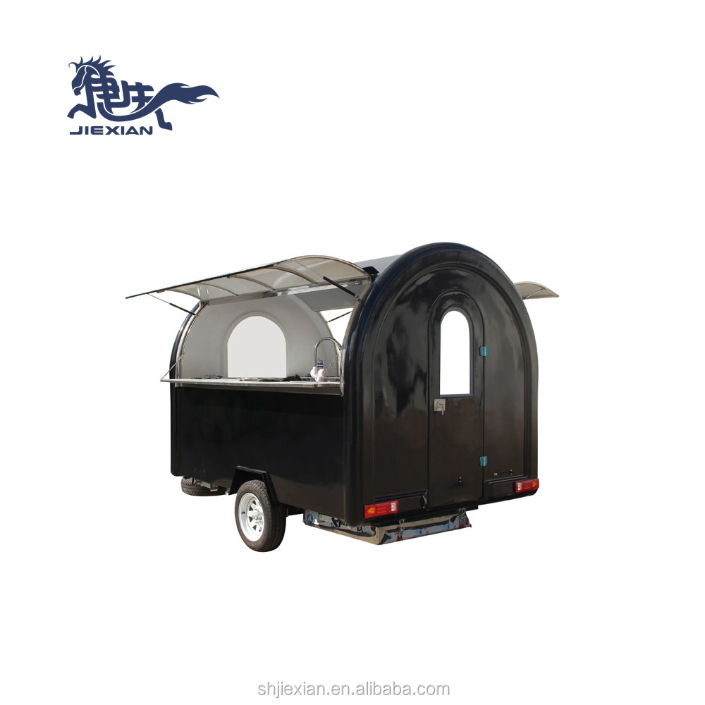 JX-FR280WJ Remolque para comida rapida food truck for coffee food stall design fast food kiosk outdoor