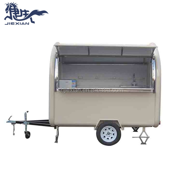 JX-FR250W Coffee bike food cart for sale frozen mobile food truck made in china