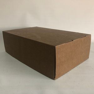 Waxed waterproof corrugated box for fish and seafood