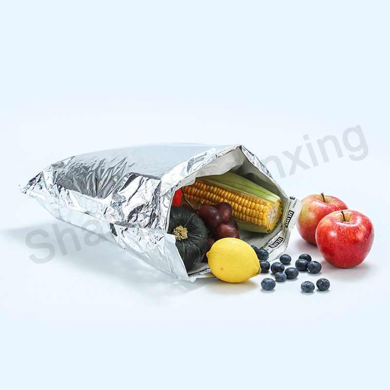 tomato Insulated Foam Corrugated Aluminum Foil Cold chain transportation box 50LB Custom Logo