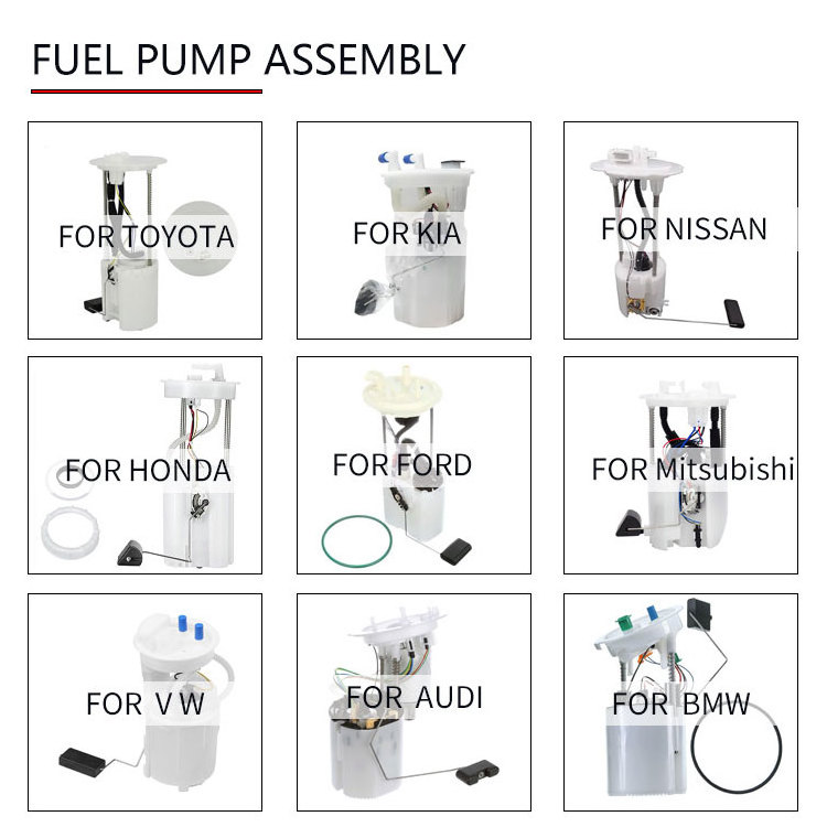 Car Auto Engine Part High Pressure Fuel Pump Assembly For Ford Nissan Hyundai Mazda Mitsubishi Toyota Electric Fuel Pump Assy