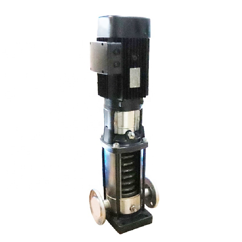 Stainless steel vertical booster multi stage centrifugal pump