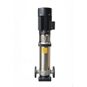 Stainless steel vertical booster multi stage centrifugal pump