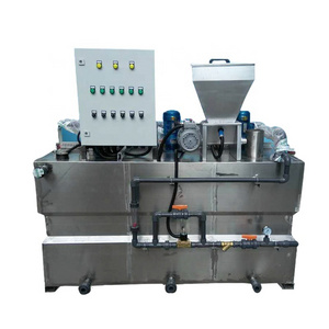 Automatic polyelectrolyte preparation PAM PAC Polymer Powder Dosing System