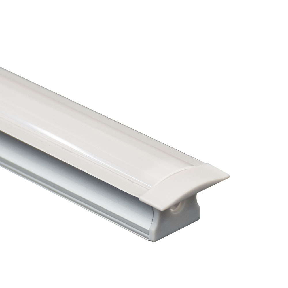 17X14A Drywall plaster in led aluminum channel recessed installation for cabinet and ceiling wall light