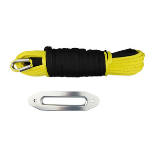 (JINLI ROPE) Off Road Accessories ATV Synthetic Winch Rope with Fairlead