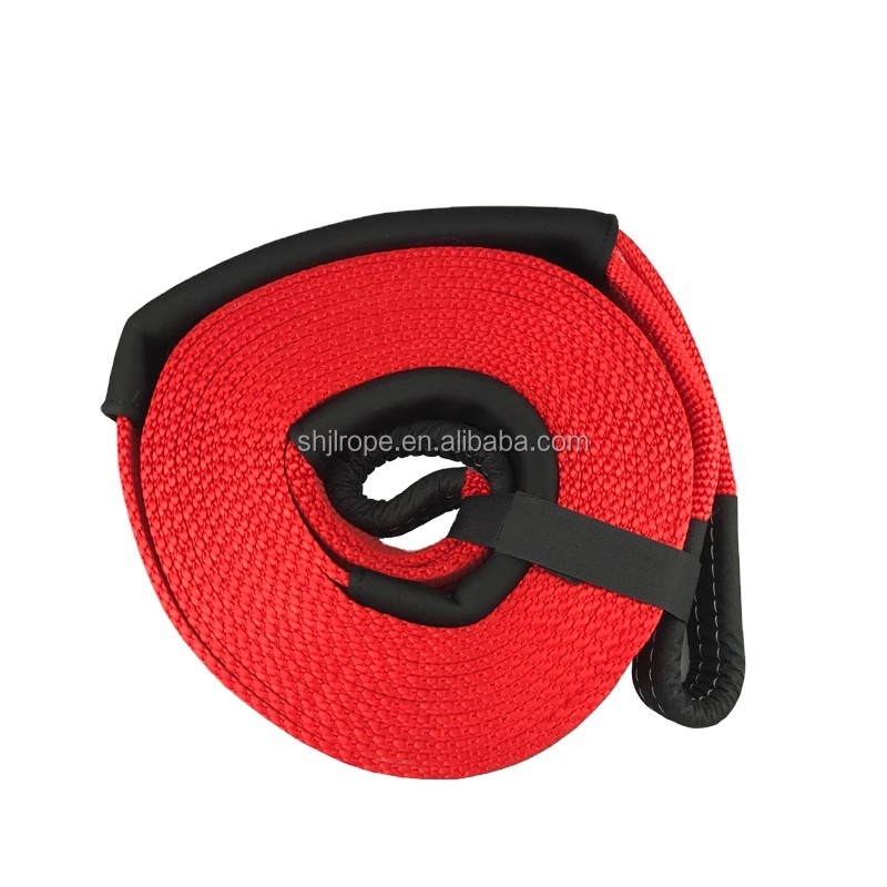 JINLI High quality polyester recovery truck tow strap