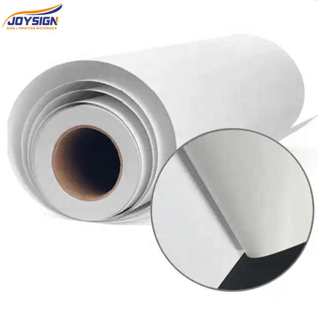 JoySign PVC Vinyl Printable Self Adhesive Vinyl Rolls Digital Printing Media Self Adhesive Vinyl