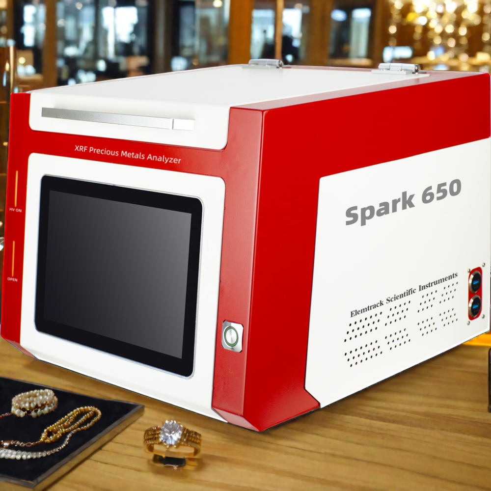 Beautiful Design Quick Test XRF Gold Analyzer Spark 650 with High Accuracy 24K Gold Purity Test Machine