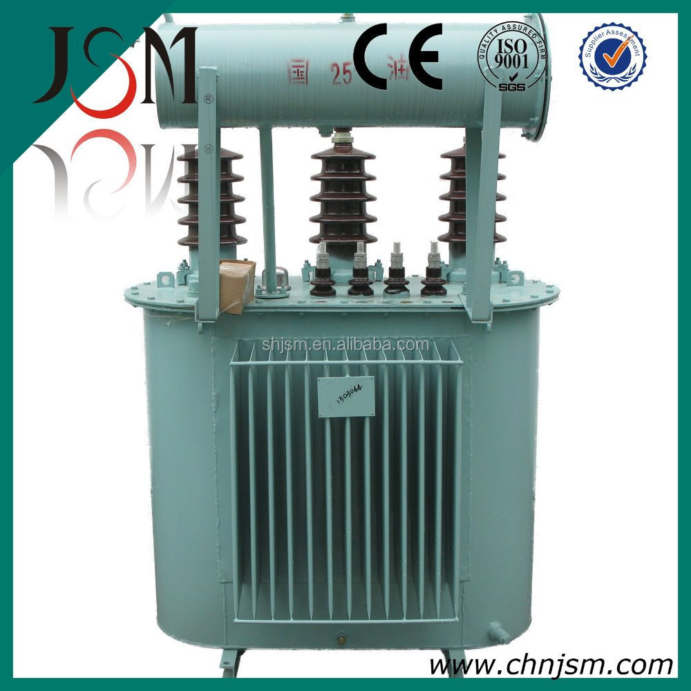 Power usage transformer 200 KVA 33 KVA 100%copper wound with conservator