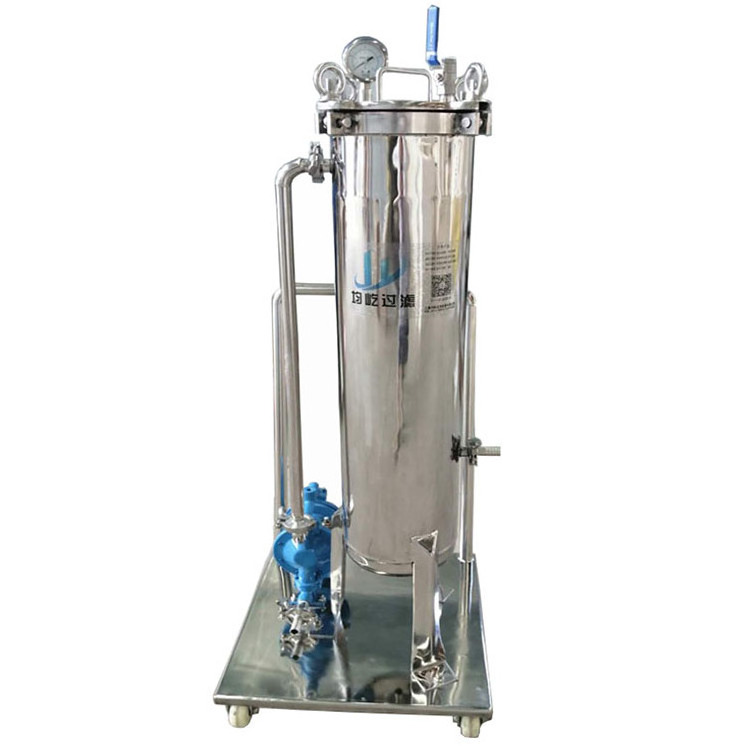 High Precision Bag Filter Mobile Water Filter for Water Treatment