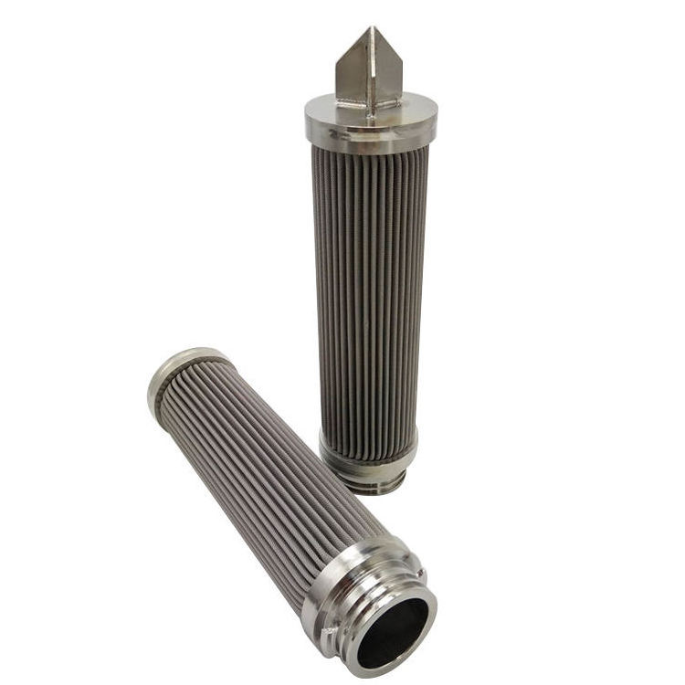 0.2 Micron SS Stainless Steel Filter Cartridge For Liquids