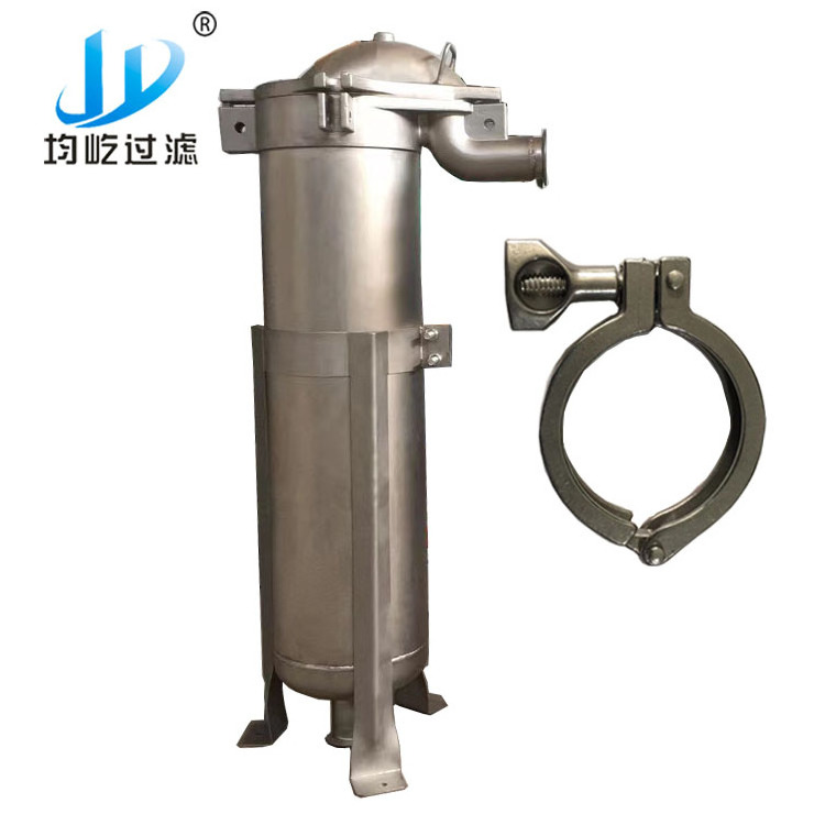 Mobile food grade stainless steel honey filtration machine