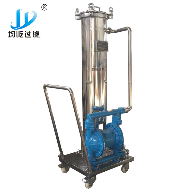 High Precision Bag Filter Mobile Water Filter for Water Treatment